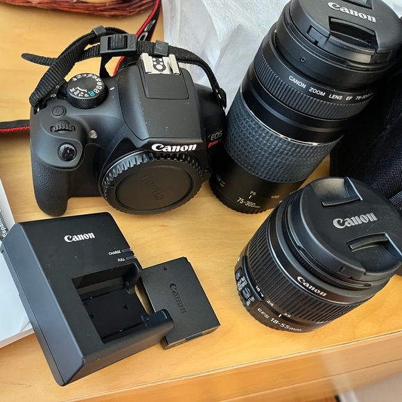 Canon Cameras, Photo & Video Canon Rebel Eos T6 With Two Zoom